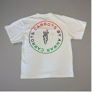 Carrots by Anwar T-Shirt by PacSun Men's White T-Shirt w/ Graphics Size Medium